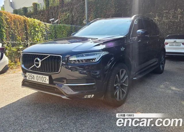 VOLVO XC90 2017 — 92 750 км, синий, Корея — под ключ — фото 12