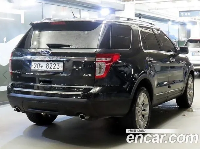 FORD EXPLORER 2015 — 145 766 км, чёрный, Корея — под ключ — фото 4