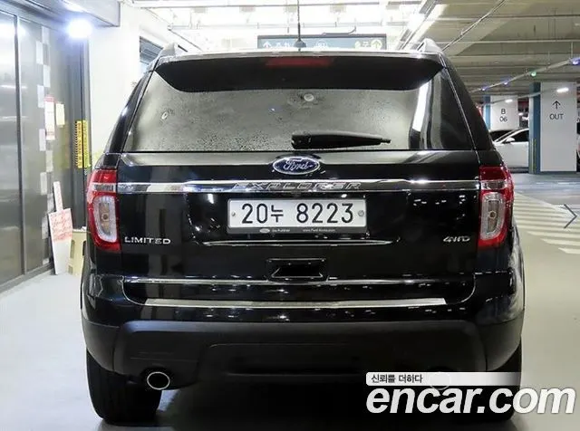 FORD EXPLORER 2015 — 145 766 км, чёрный, Корея — под ключ — фото 5