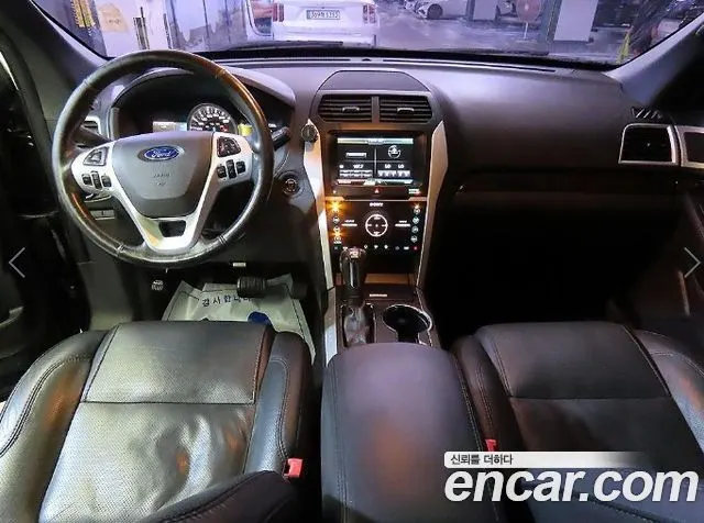 FORD EXPLORER 2015 — 145 766 км, чёрный, Корея — под ключ — фото 10