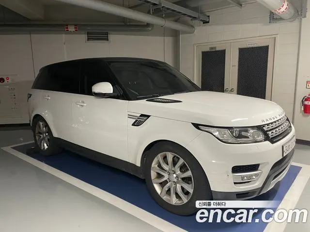 LAND ROVER RANGE ROVER SPORT 2016 — 124 383 км, белый, Корея — под ключ — фото 5