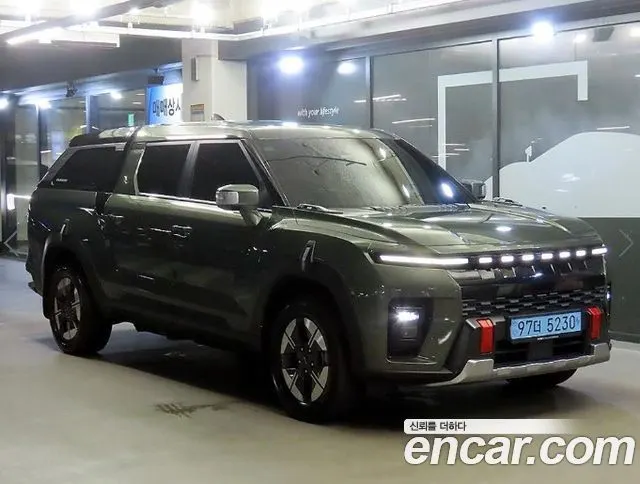KGM MUSSO EV — из Кореи под ключ