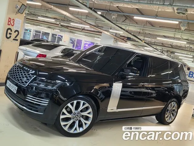 LAND ROVER RANGE ROVER — из Кореи под ключ