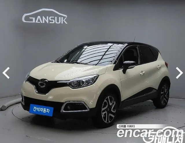 RENAULT KOREA QM3 2015 — 76 881 км, белый-перламутр, Корея — под ключ — фото 12