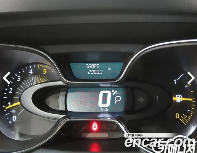 RENAULT KOREA QM3 2015 — 76 881 км, белый-перламутр, Корея — под ключ — фото 6