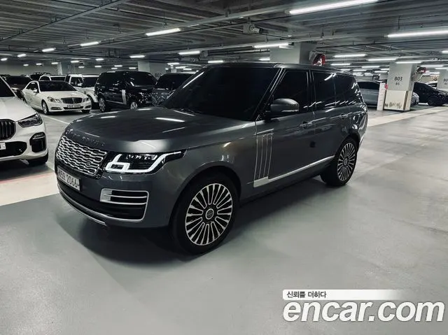LAND ROVER RANGE ROVER — из Кореи под ключ