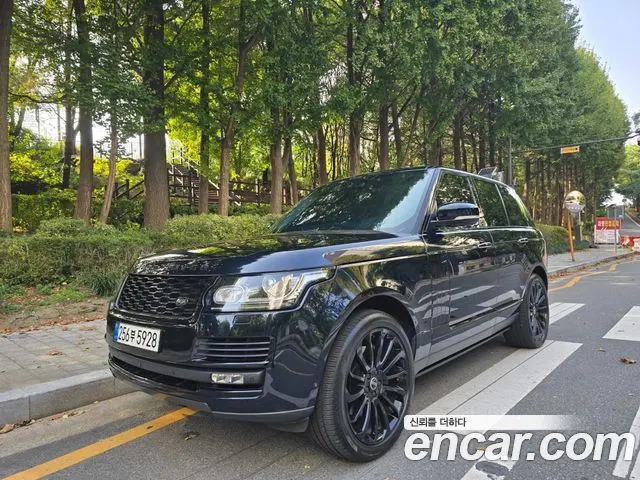 LAND ROVER RANGE ROVER — из Кореи под ключ