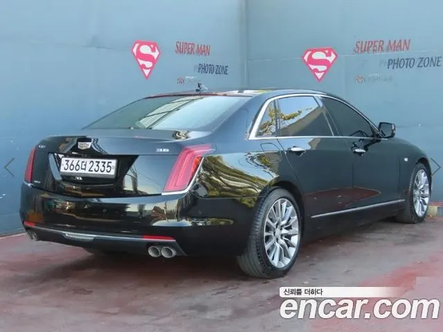 CADILLAC CT6 2018 — 135 139 км, чёрный, Корея — под ключ — фото 3