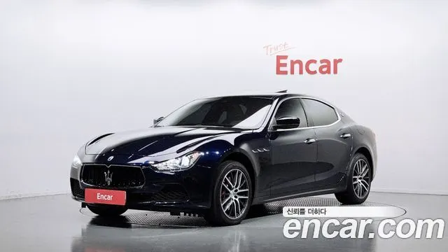 MASERATI GHIBLI — из Кореи под ключ