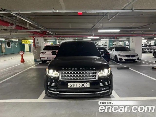 LAND ROVER RANGE ROVER — из Кореи под ключ