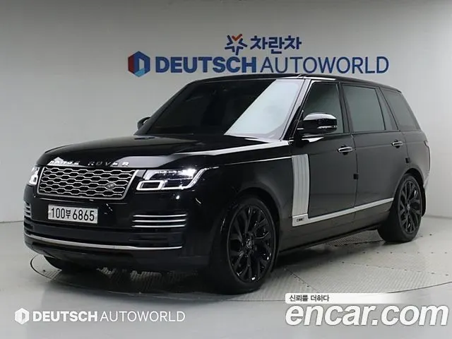 LAND ROVER RANGE ROVER — из Кореи под ключ