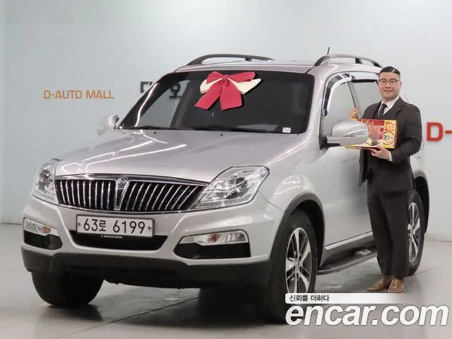 KGM REXTON W — из Кореи под ключ