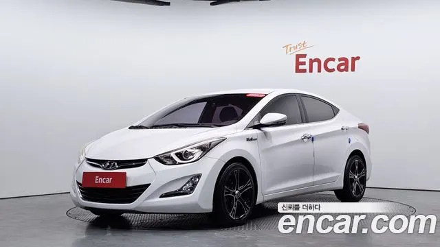 HYUNDAI AVANTE 2014 — из Кореи под ключ
