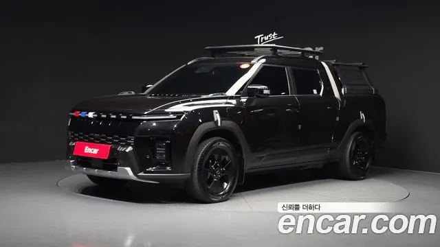KGM MUSSO EV — из Кореи под ключ