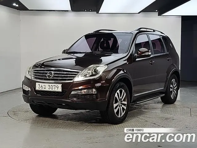 KGM REXTON W 2013 — 197 655 км, коричневый, Корея — под ключ — фото 1