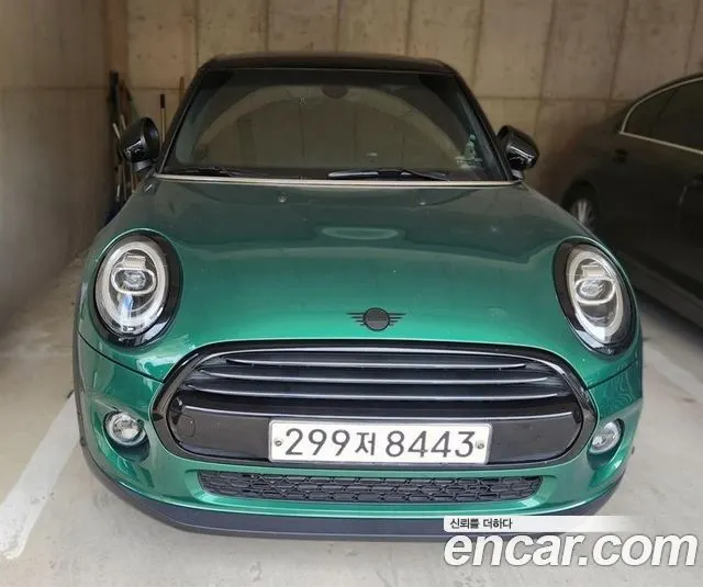 MINI COOPER 2021 — 47 653 км, тёмно-зелёный, Корея — под ключ — фото 1