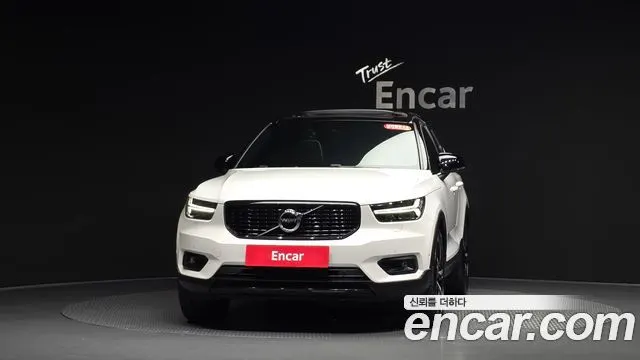 VOLVO XC40 2019 — 144 632 км, белый, Корея — под ключ — фото 3